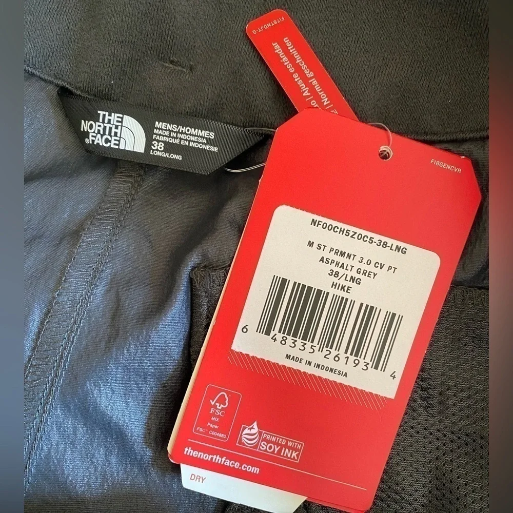 THE NORTH FACE Outdoor Athleisure Hiking Paramount 3.0 Convertible Pants 38L NWT
